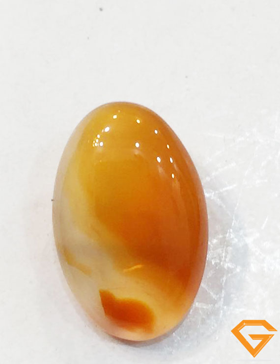 Natural Certified Sulemani Hakik Stone, weight - 9.39 ct